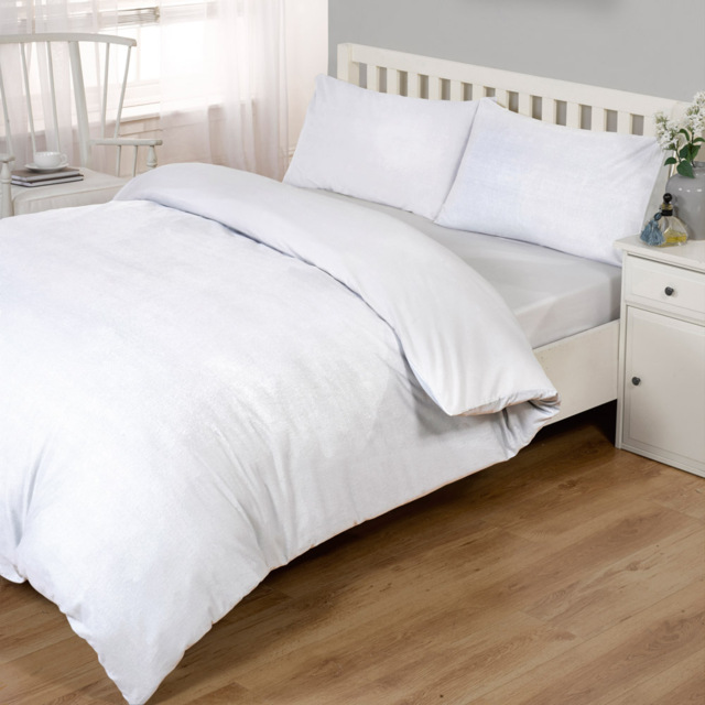 Hotel Collection Bamboo King Duvet Cover, White - image 1