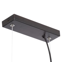 Mesh 3 Light Diner Pendant Bar, Antique Bronze - thumbnail 9