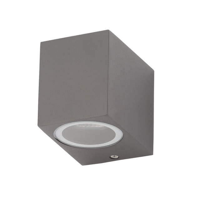 Etna Outdoor Square Wall Down Light, Anthracite - image 1
