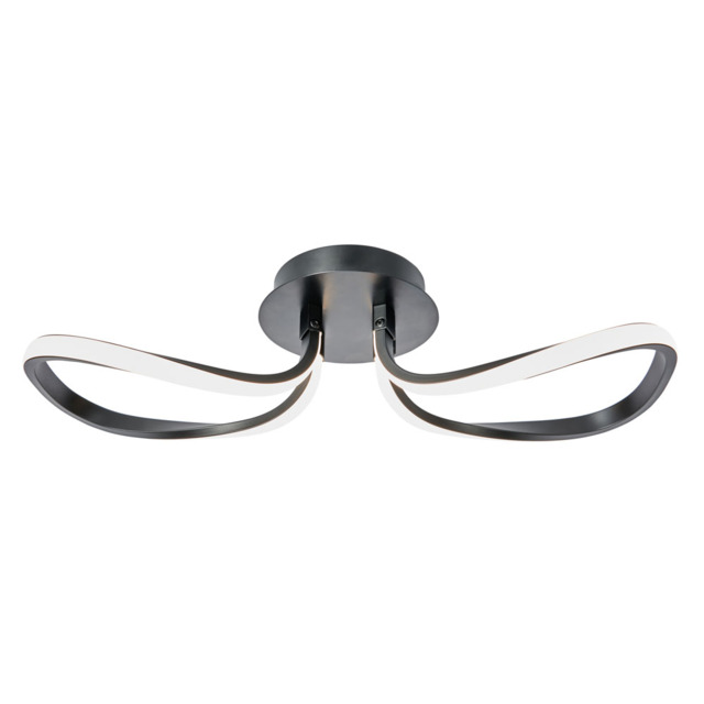 Alvar Petals LED Ceiling or Wall Light, Black - image 1