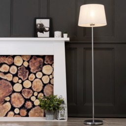 Mira Touch Floor Lamp, Natural - thumbnail 7