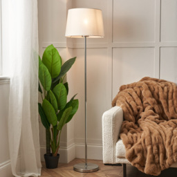 Mira Touch Floor Lamp, Natural - thumbnail 3