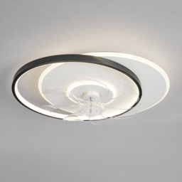 Ingram LED Dimmable Fan Ceiling Light, Black - thumbnail 5