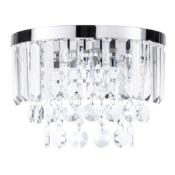 Paladina Wall Light, Chrome - thumbnail 1