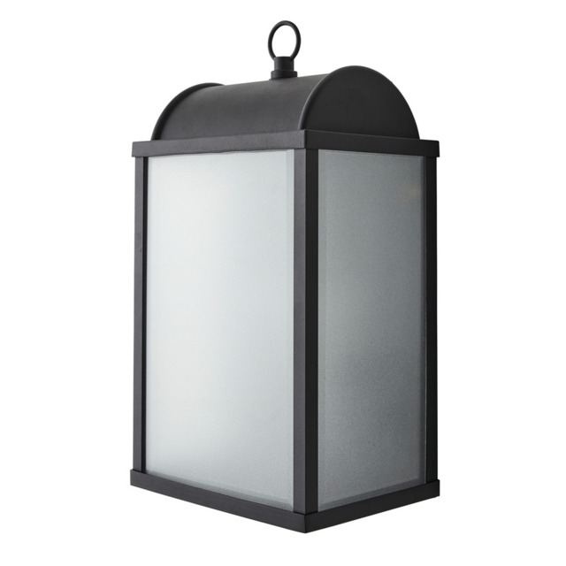 Rhys Box Frame Outdoor Wall Light, Black - image 1