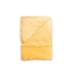 Microfleece Throw, Ochre - thumbnail 3