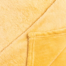 Microfleece Throw, Ochre - thumbnail 4