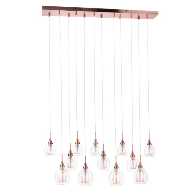 Carmella Diner Ceiling Pendant Bar, Copper - image 1