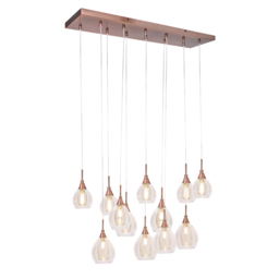 Carmella Diner Ceiling Pendant Bar, Copper