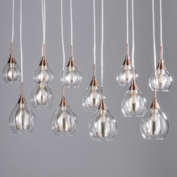 Carmella Diner Ceiling Pendant Bar, Copper - thumbnail 5