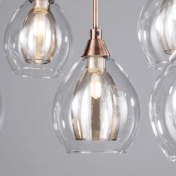 Carmella Diner Ceiling Pendant Bar, Copper - thumbnail 6