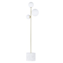 Forella Floor Lamp, Satin Brass - thumbnail 9