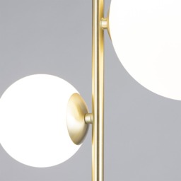 Forella Floor Lamp, Satin Brass - thumbnail 6