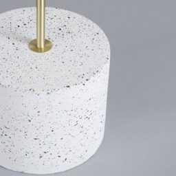 Forella Floor Lamp, Satin Brass - thumbnail 7