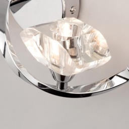 Bella Wall Light, Chrome - thumbnail 6