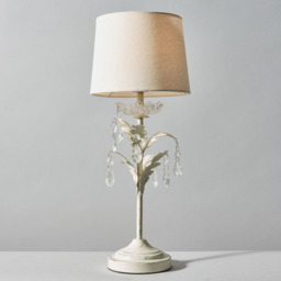Paisley Table Lamp, Cream - thumbnail 4
