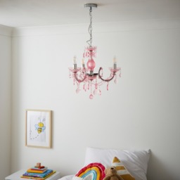 Glow Marie Funky Chandelier, Pink - thumbnail 7