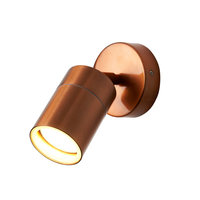 Jared Single Outdoor Wall Light, Copper - image 1