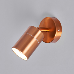 Jared Single Outdoor Wall Light, Copper - thumbnail 4