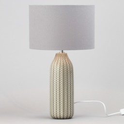 Quentin Table Lamp, Grey - thumbnail 5