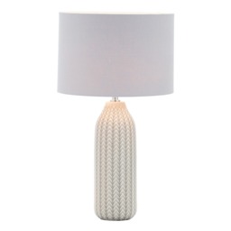 Quentin Table Lamp, Grey - thumbnail 1