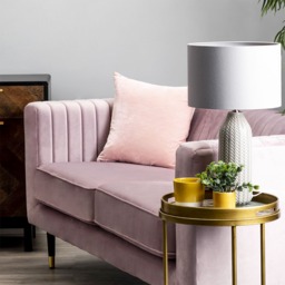 Quentin Table Lamp, Grey - thumbnail 4