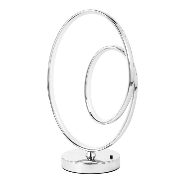 Renzo Colour Changing LED Table Lamp, Chrome - image 1