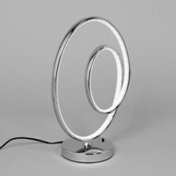 Renzo Colour Changing LED Table Lamp, Chrome - thumbnail 5