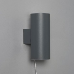 Namid LED Outdoor Solar Up and Down Wall Light, Anthracite - thumbnail 5