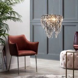 Esme Chandelier, Chrome - thumbnail 3