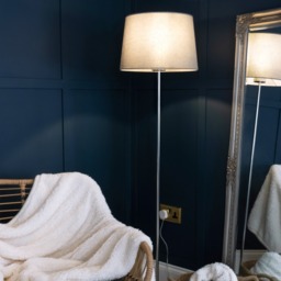Mira Touch Floor Lamp, Grey - thumbnail 3
