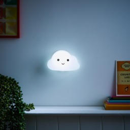 Glow Cloud Colour Changing Night Light, White - thumbnail 3
