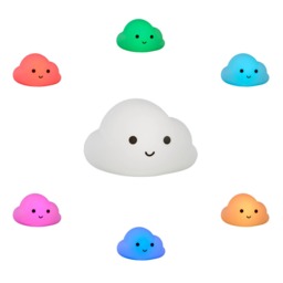 Glow Cloud Colour Changing Night Light, White - thumbnail 8
