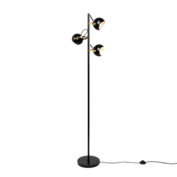 Rowan Eyeball Floor Lamp, Black - thumbnail 1
