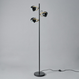 Rowan Eyeball Floor Lamp, Black - thumbnail 5