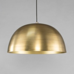 Sofia Large Dome Ceiling Pendant, Brass - thumbnail 5