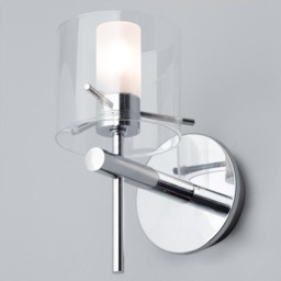 Jean Single Bathroom Wall Light, Chrome - thumbnail 4