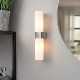 Wendy Bathroom Wall Light, Chrome - thumbnail 3