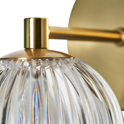 Rimi LED Wall Light, Satin Brass - thumbnail 8