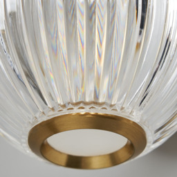 Rimi LED Wall Light, Satin Brass - thumbnail 6