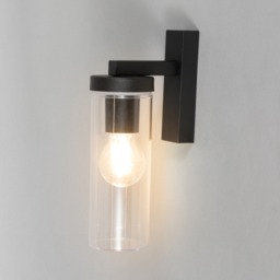 Carlton Up or Down Outdoor Wall Light, Black - thumbnail 4