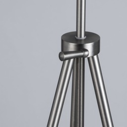 Pol Rise and Fall Tripod Floor Lamp, Brushed Steel - thumbnail 6