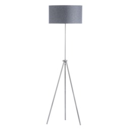 Pol Rise and Fall Tripod Floor Lamp, Brushed Steel - thumbnail 8