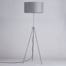 Pol Rise and Fall Tripod Floor Lamp, Brushed Steel - thumbnail 5