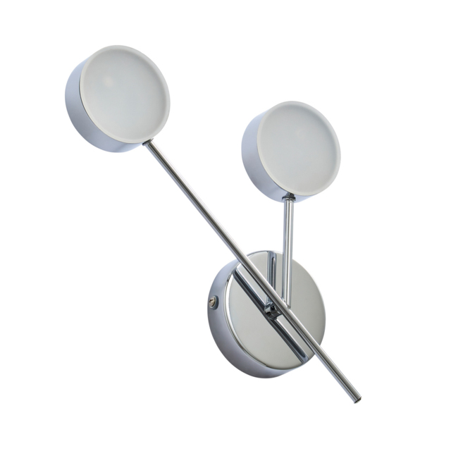 Cian LED Bathroom Wall Light, Chrome - image 1