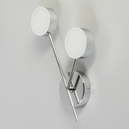 Cian LED Bathroom Wall Light, Chrome - thumbnail 5