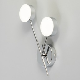 Cian LED Bathroom Wall Light, Chrome - thumbnail 4