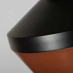 Lexi Ceiling Pendant, Black & Copper - thumbnail 6