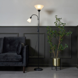 Mother & Child Floor Lamp, Black - thumbnail 3