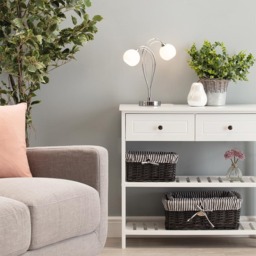 Soni Table Lamp, Chrome - thumbnail 3